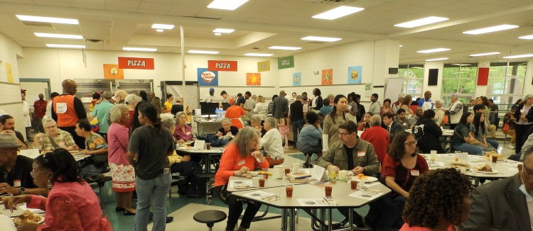 Community Dinner - photo by Jackie Helvey
